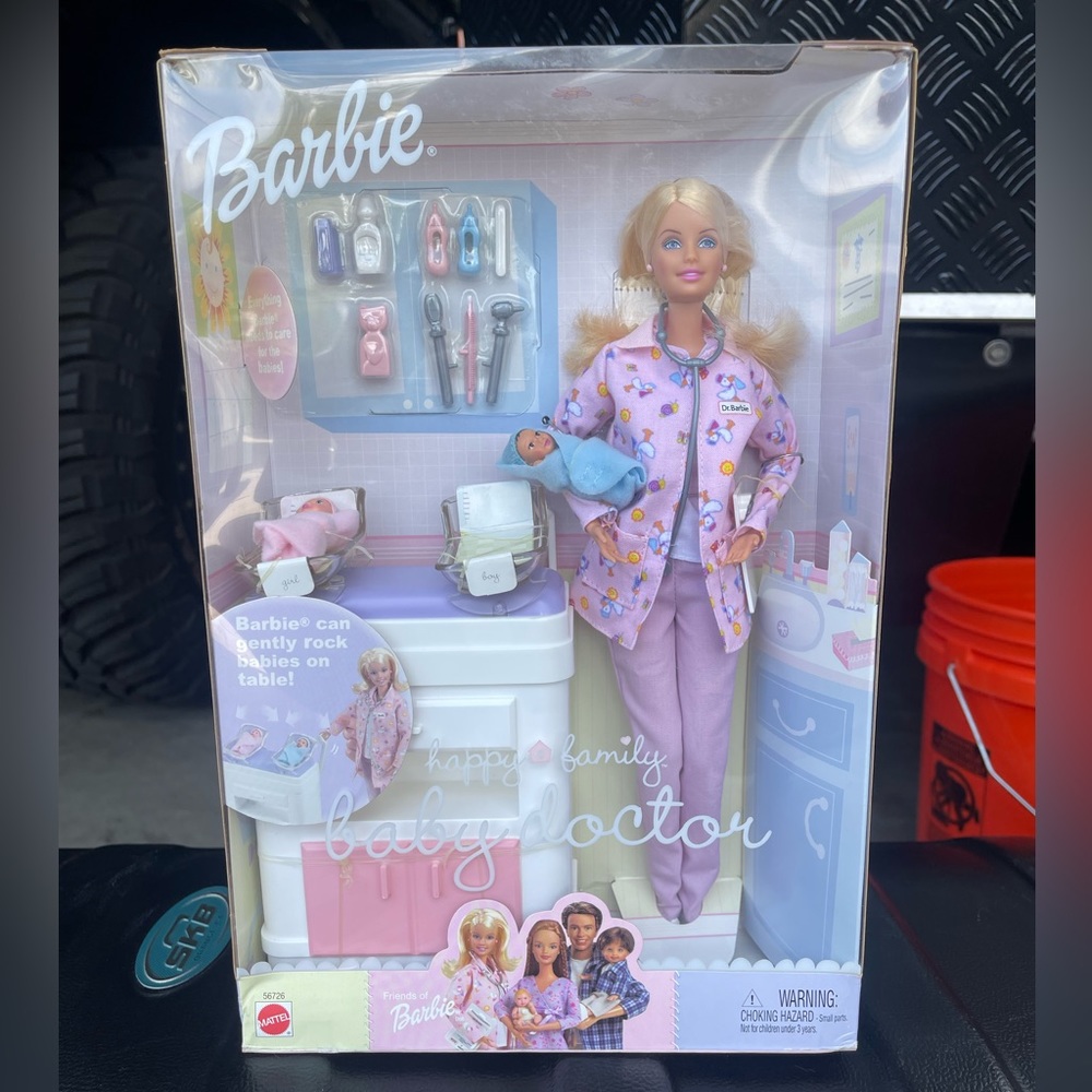 Happy Family Baby Doctor Barbie